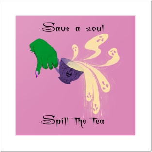 Spill the Tea Posters and Art